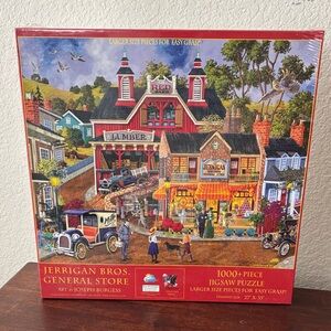 SunsOut NIB “Jerrigan Bros General Store” 1000 piece puzzle